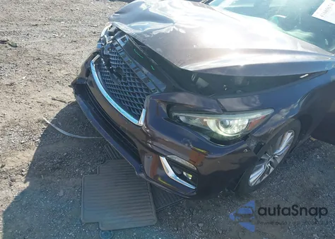 2018 Infiniti Q50 3.0T Luxe z USA, uszkodzony, nr VIN JN1EV7AP9JM365995